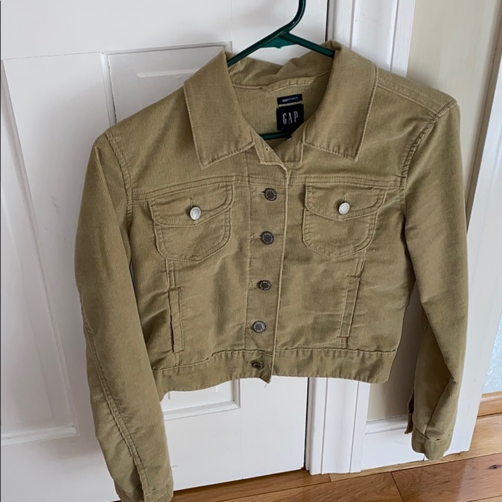 Gap stretch corduroy jacket size S